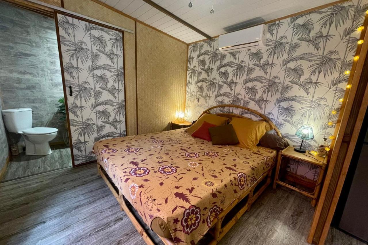 Apartament Auti Studio Direct Access To The Beach On Moorea With Ac -Wifi - Netflix Haapiti Zewnętrze zdjęcie