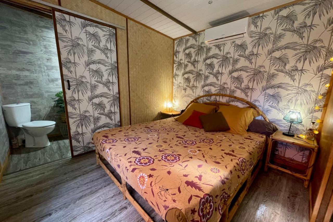 Apartament Auti Studio Direct Access To The Beach On Moorea With Ac -Wifi - Netflix Haapiti Zewnętrze zdjęcie
